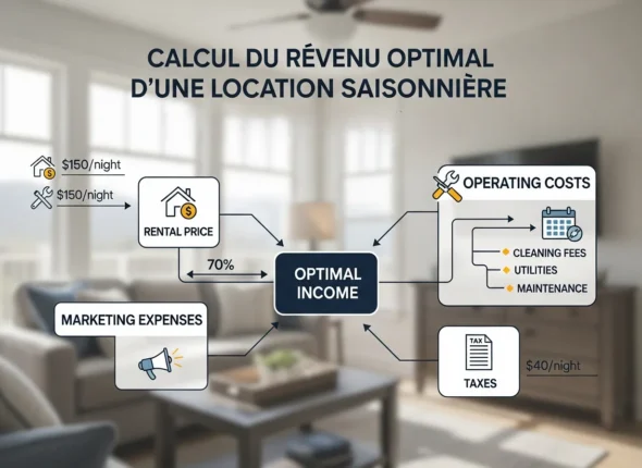 Comment calculer le revenu optimal d’une location saisonnière